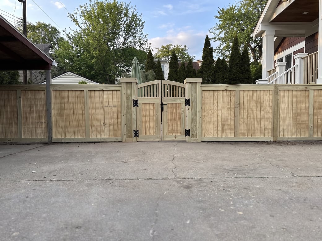A2 Craftsmen fence project