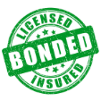 licensed bonded and insured logo